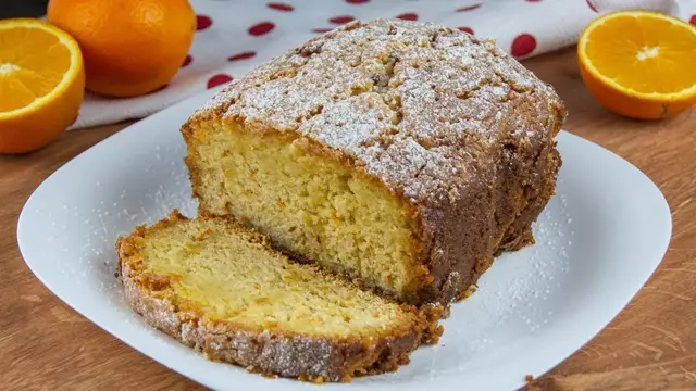 Апельсиновый кекс в хлебопечке