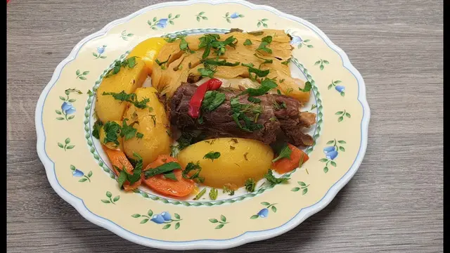 Вкусный зимний обед