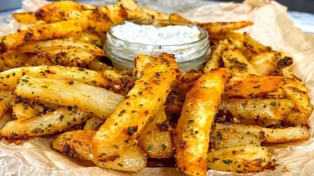 Сочная картошка в духовке 
