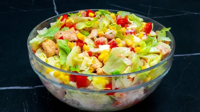 Легкий и очень вкусный салат