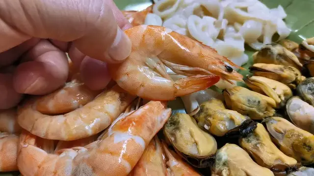 Суп с морепродуктами 