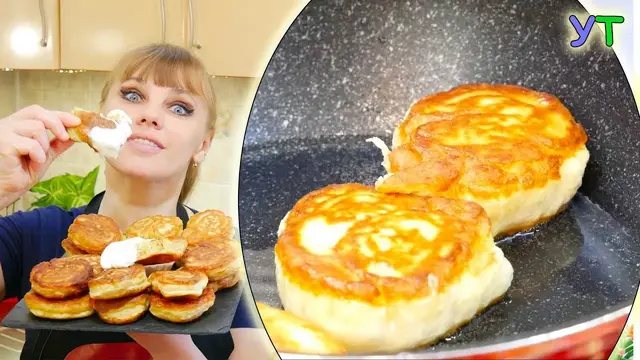 Пышные и ароматные оладьи