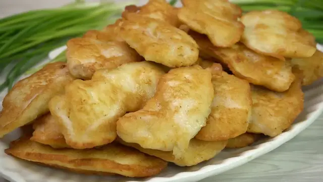 Отбивные в луковом кляре 