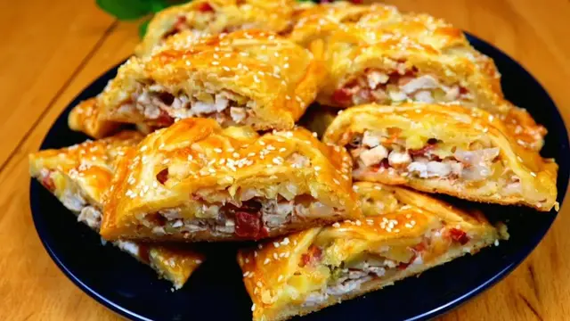 Пирог с мясом