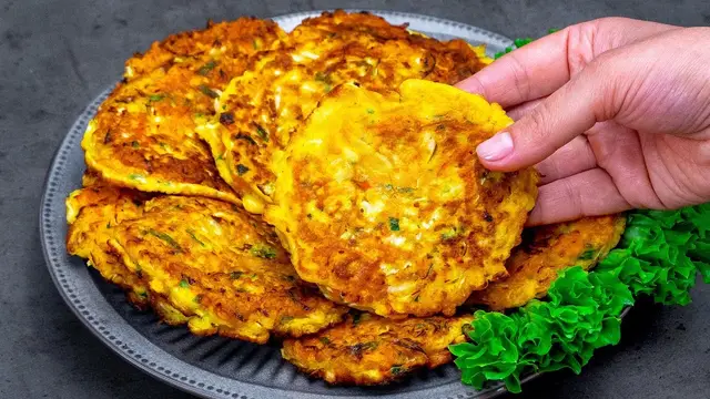 Простые и вкусные оладьи из капусты