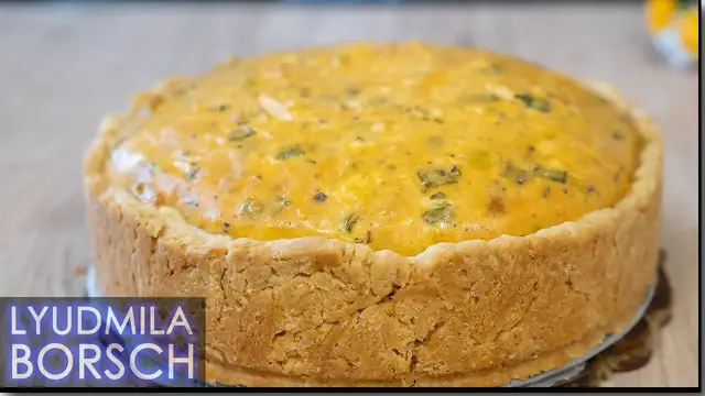 Любимый пирог с творогом на каждый день