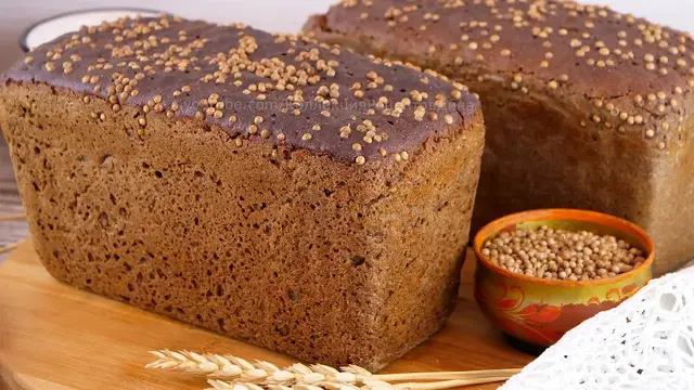 Бородинский хлеб на закваске