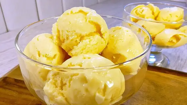 Настоящее сливочное мороженое
