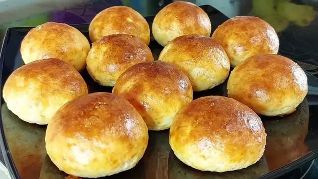 Творожные булочки к чаю