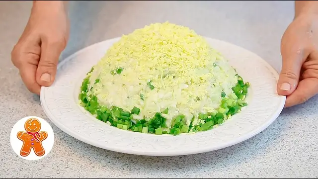 Необычный салат из свежей капусты 