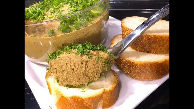 Нежный паштет из куриной печени
