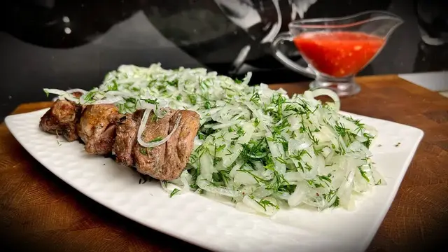 Маринованный лук как в Шашлычной