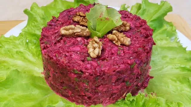Самый вкусный салат из свеклы за 5 минут