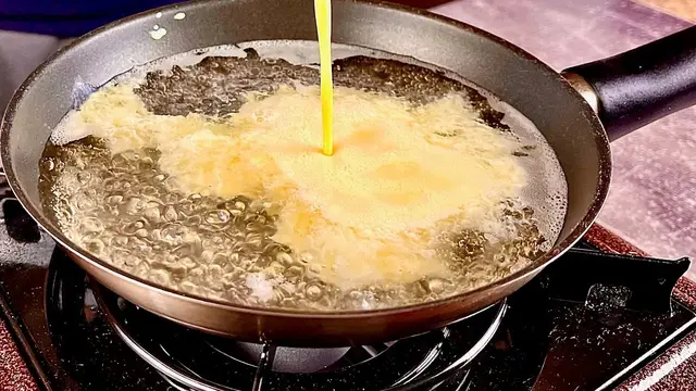 Вкуснейший омлет с сыром на воде