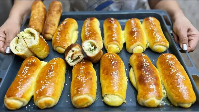 Воздушные булочки на молоке