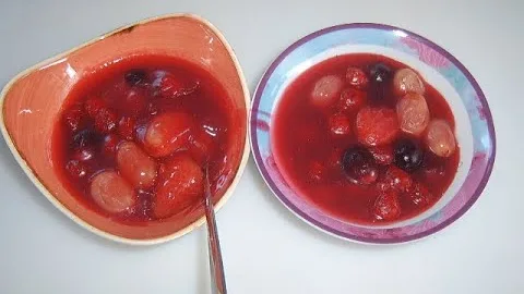 Клубничный кисель