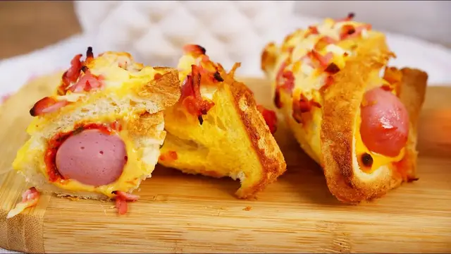 Самая вкусная сосиска в тесте за 15 минут