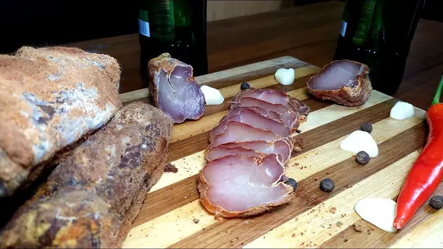 Бастурма из куриного филе под пиво