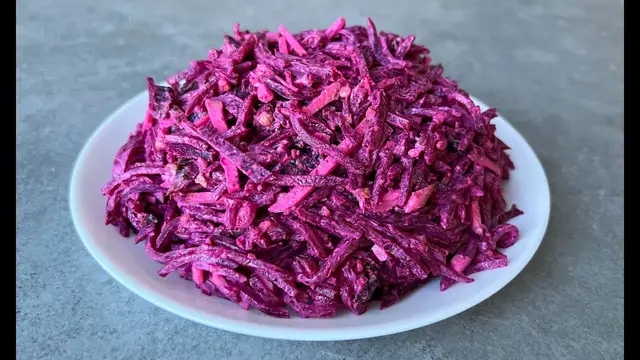 Оригинальный салат из свеклы