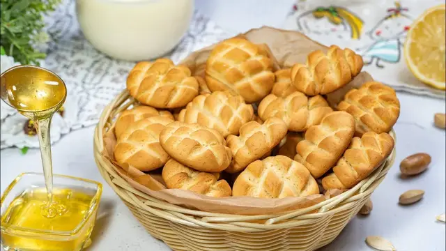 Медовик печенье к чаю