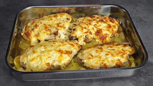 Мясо по-французски на новогодний стол 
