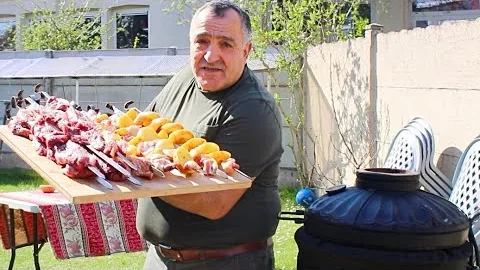 Сочный Шашлык из говядины
