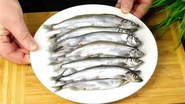 Очень вкусная мойва в духовке