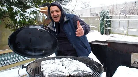 Сочное мясо на мангале