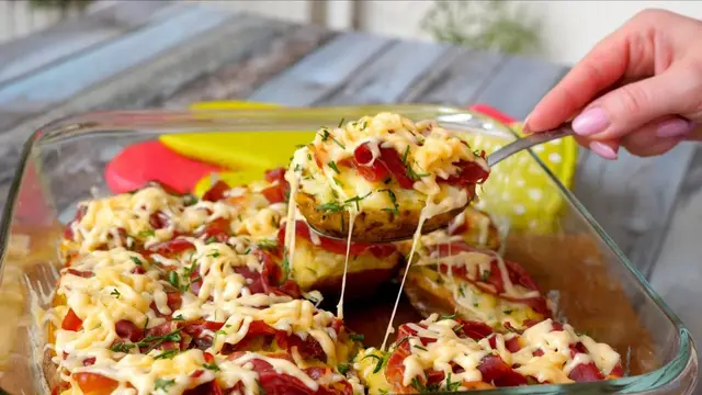 Фаршированная картошка