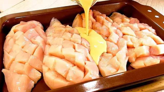 Вкусная курицы на ужин