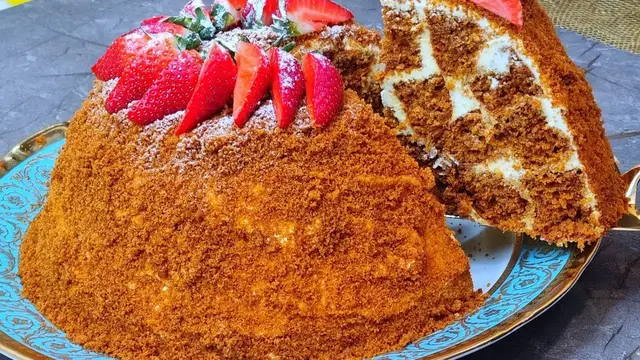 Вкусный медовик