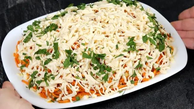 Шикарный мясной салат на праздник