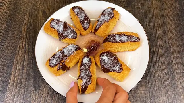 Хрустящее и ароматное кокосовое печенье за полчаса