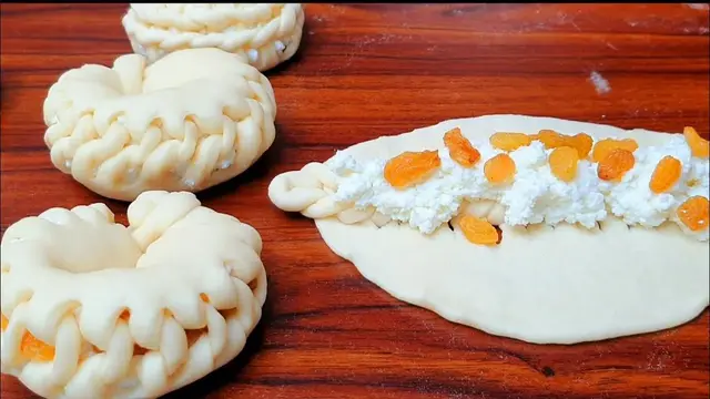 Вкусные пирожки с творогом