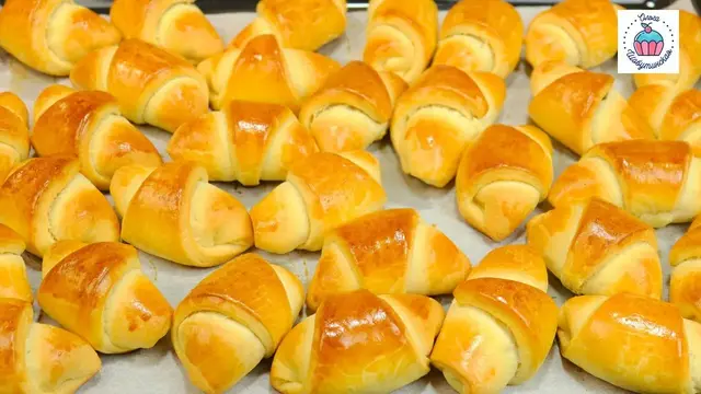 Рогалики с варёной сгущёнкой 