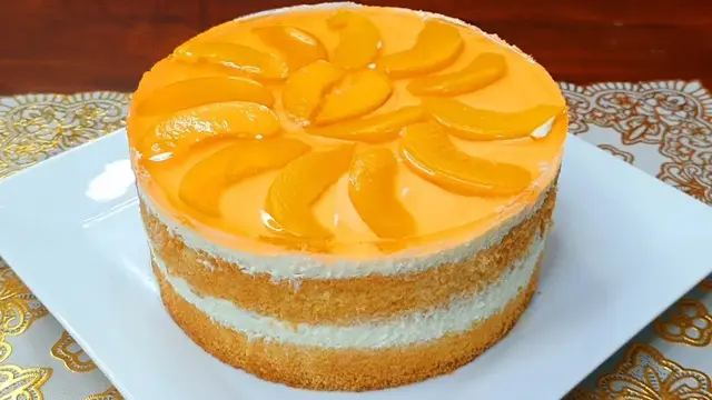 Вкусный бисквитный торт