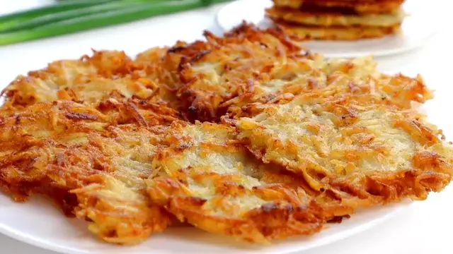 Хрустящие деруны по-украински