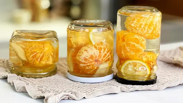 Заготовка из мандаринов на целый год