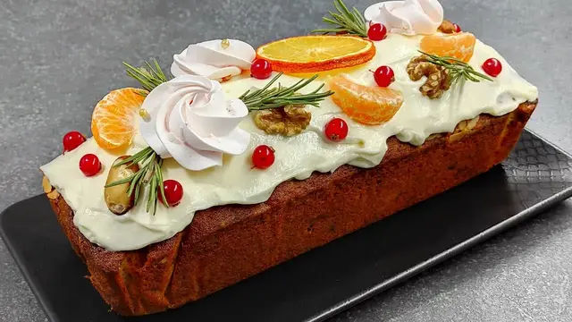 Нежный кекс с сухофруктами