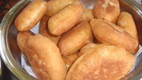 Жареные пирожки с начинкой на кефире