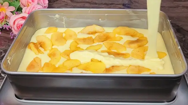 Вкусный пирог с яблоками