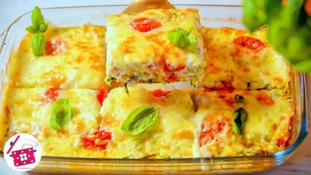 Вкусная запеканка из кабачков