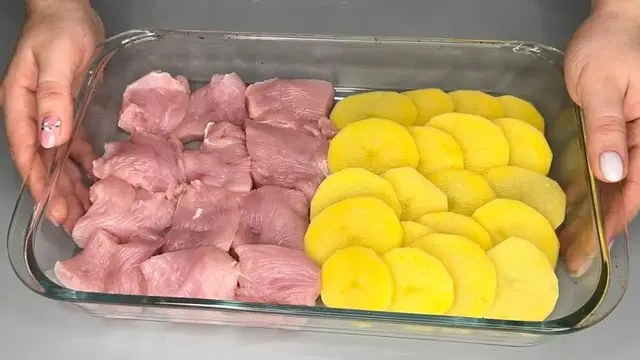Вкуснейший ужин с филе индейки