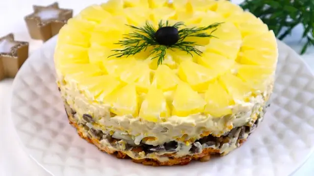 Простой и вкусный Новогодний салат