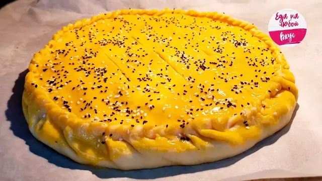 Мясной пирог в духовке 