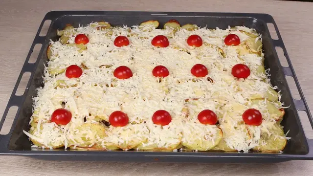 Картофель с фаршем