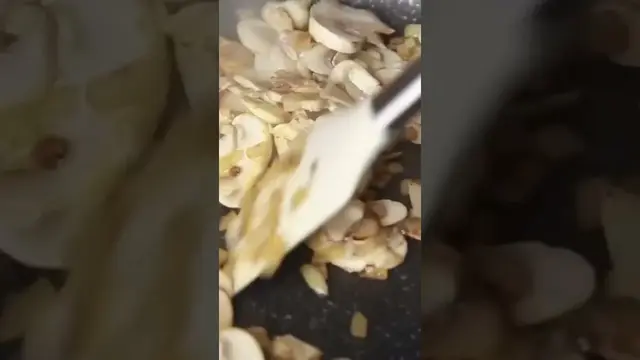 Паста с грибами на ужин