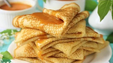 Блинчики на кефире