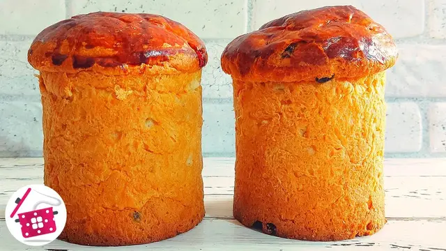 Воздушные куличи на Пасху 