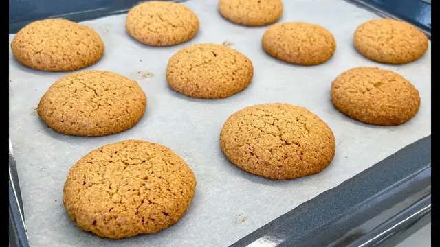Домашнее овсяное печенье